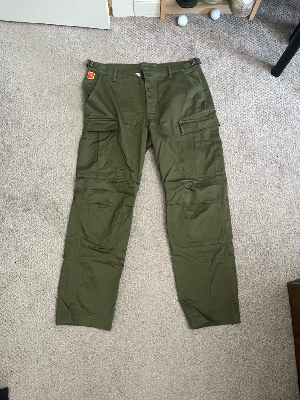 Empyre Olive Green Cargo Pants